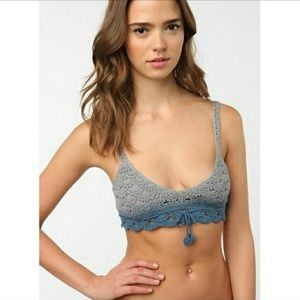 UO Staring at Stars Crochet Bra